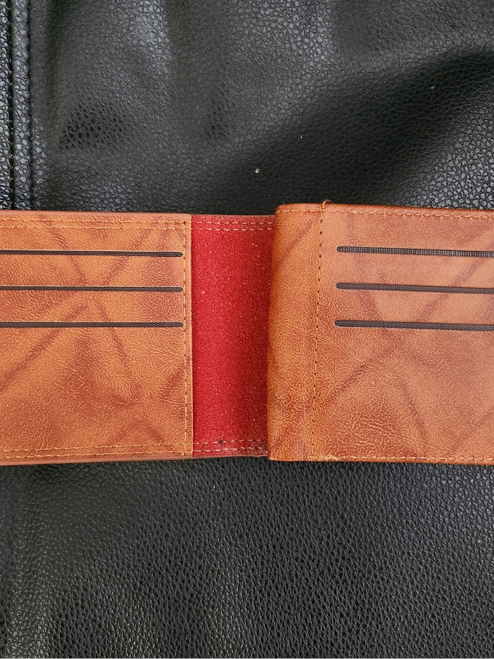 Area 51 Alien Leather Brown Wallet NEW - Picture 4 of 5